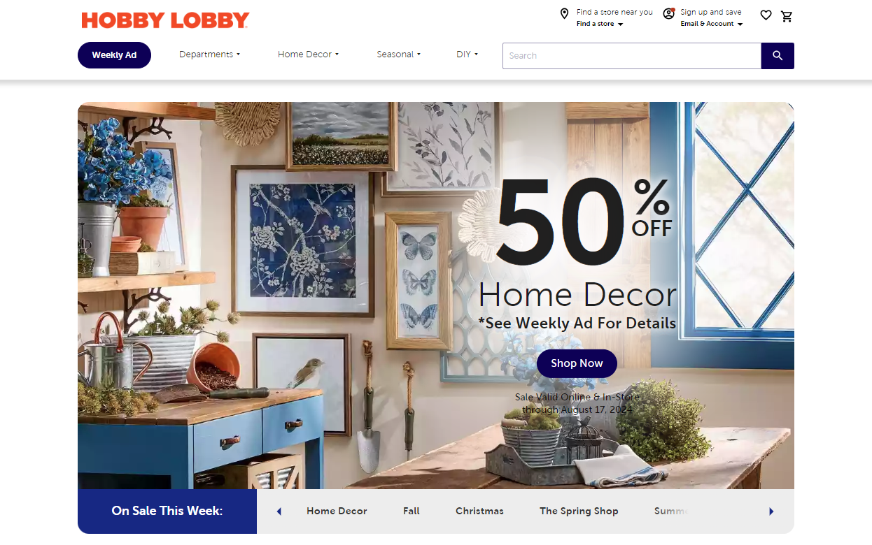 screenshot di Hobby Lobby website.png