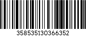 Codice a barre IMEI Example