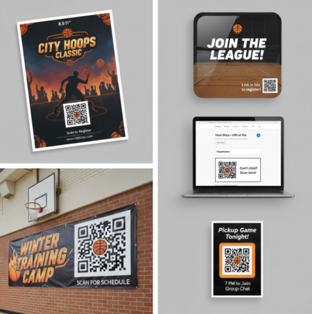 codici QR di basket
