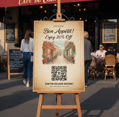 promozione ristorante codice qr