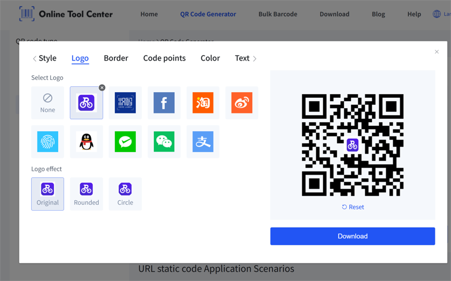 fare codice QR personalizzato con logo