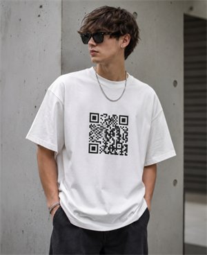 Codice QR sulla T-shirt