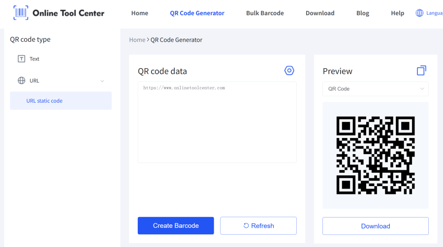qr code maker costruttore di codice QR