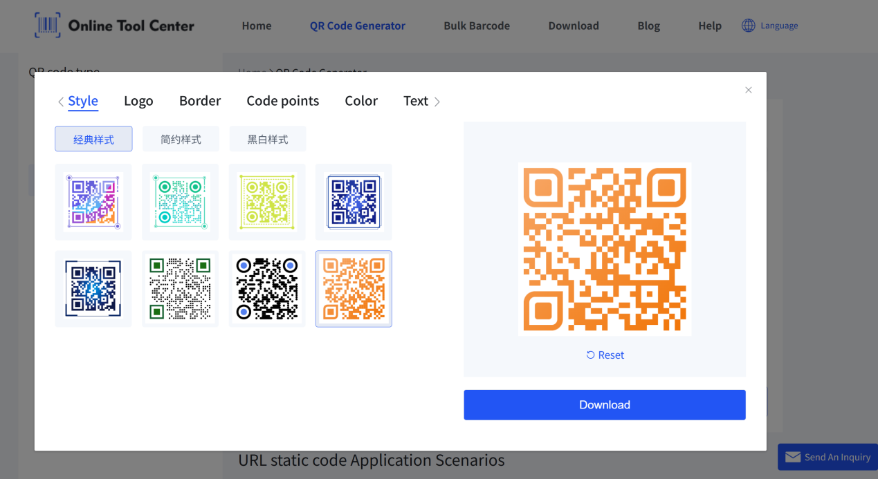 codice QR personalizzato