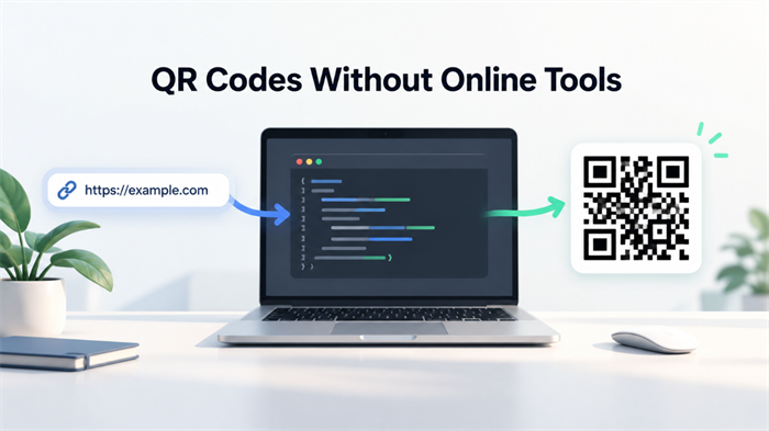 Create a QR Code without online tools Creare un codice QR senza strumenti online
